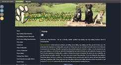 Desktop Screenshot of paw-behaviour.co.uk